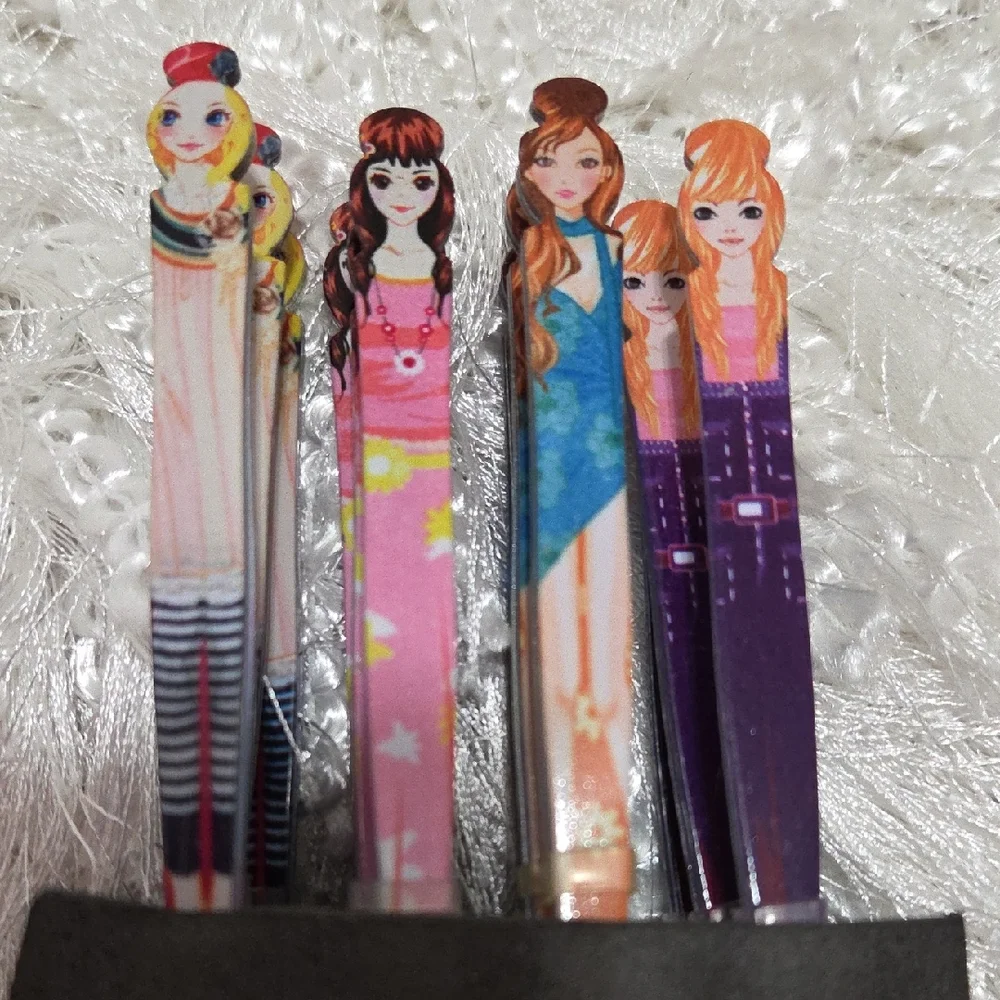 Stainless Steel Metal False Colorful Cartoon Character Eyelash Applicator